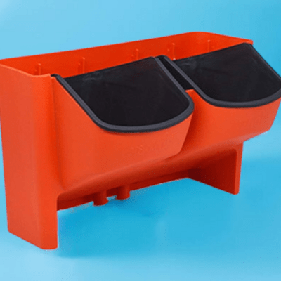 Jardinière Murale - GardenWallPlanter™ - Rouge - Maison Rangement Jardin