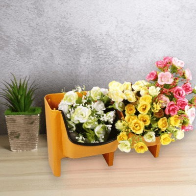 Jardinière Murale - GardenWallPlanter™ - Jaune - Maison Rangement Jardin