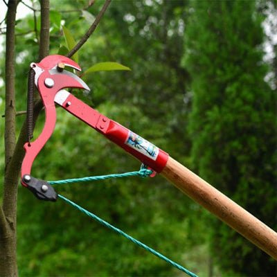 Coupe Branche Télescopique - BranchCutter™ - Une Roue Rouge - Maison Rangement Jardin