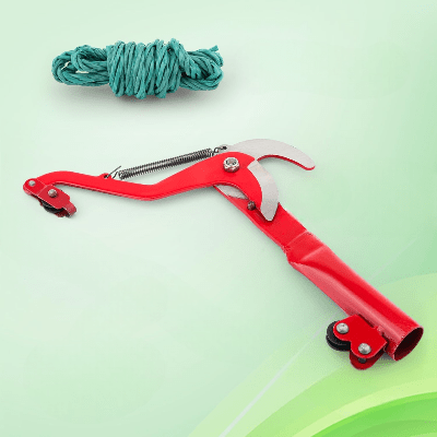 Coupe Branche Télescopique - BranchCutter™ - Deux Roues Rouge - Maison Rangement Jardin