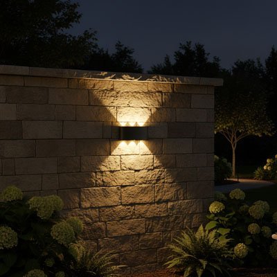 Éclairage extérieur mural | Luminance Élégant - Maison Rangement Jardin