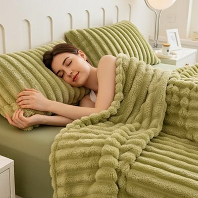 Couverture | Douce Nuit Réconfortante - Maison Rangement Jardin