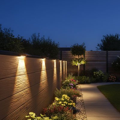 Eclairage solaire exterieur | LumiBright - Maison Rangement Jardin