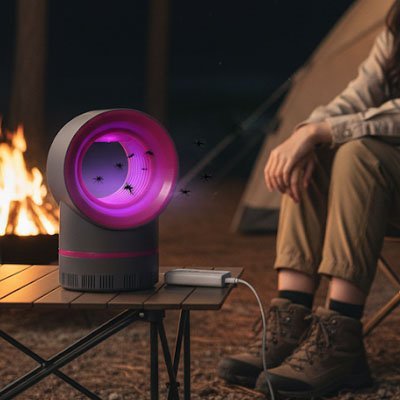 Lampe anti moustique | Naturelle - Maison Rangement Jardin
