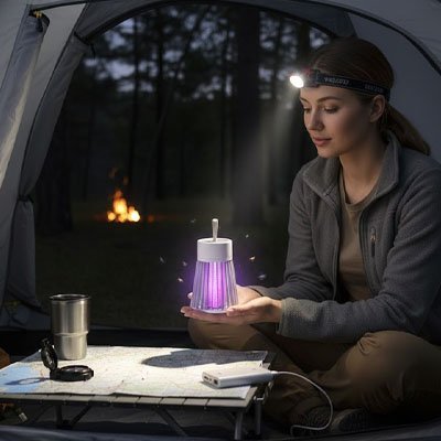 Lampe anti moustique | EcoProtect - Maison Rangement Jardin