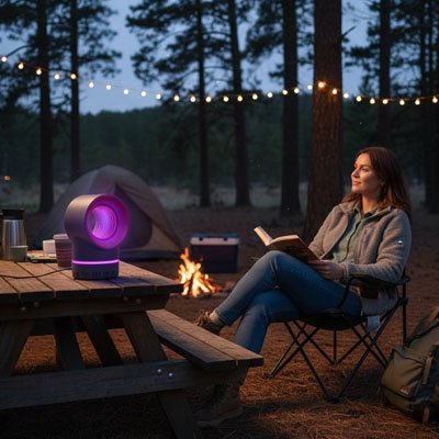 Lampe anti moustique | Naturelle - Maison Rangement Jardin
