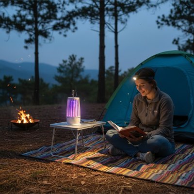 Lampe anti moustique | Protection Naturelle - Maison Rangement Jardin