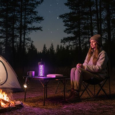 Lampe anti moustique | Silencieuse - Maison Rangement Jardin