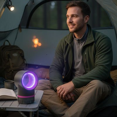 Lampe anti moustique | Naturelle - Maison Rangement Jardin