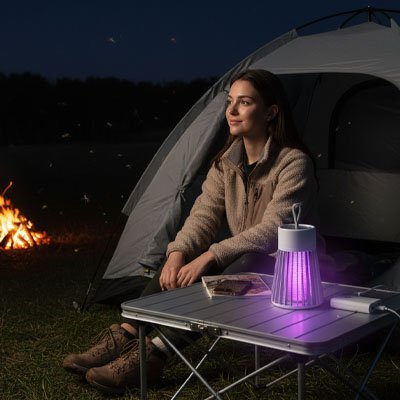 Lampe anti moustique | EcoProtect - Maison Rangement Jardin