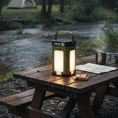 Lampe camping | Ultra-puissante 48h d'autonomie - Maison Rangement Jardin