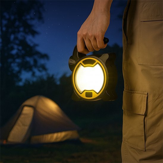Lampe Camping | Ultra-Puissante Rechargeable - Maison Rangement Jardin