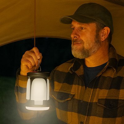 Lampe camping | Rechargeable Ultra - Puissante - Maison Rangement Jardin