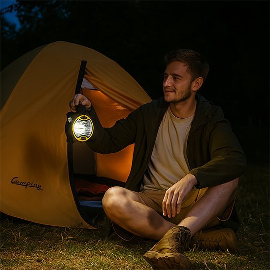 Lampe Camping | Ultra-Puissante Rechargeable - Maison Rangement Jardin
