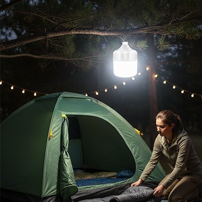 Lampe Camping | Aventure Ultra - légère Rechargeable - Maison Rangement Jardin