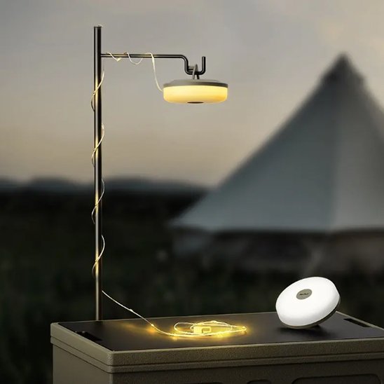 Lampe camping | Ultra-puissante rechargeable - Maison Rangement Jardin