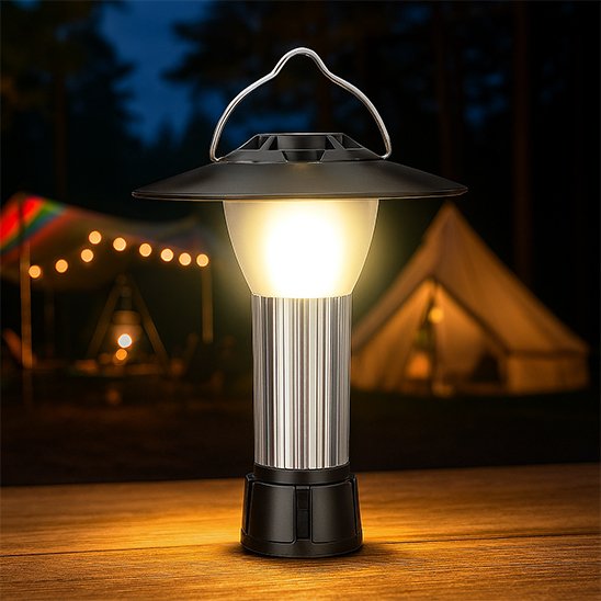Lampe Camping | Rechargeable Ultra-Puissante - Maison Rangement Jardin