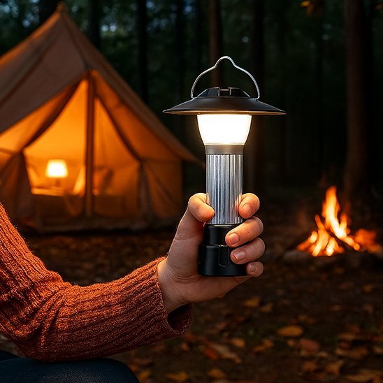 Lampe Camping | Rechargeable Ultra-Puissante - Maison Rangement Jardin