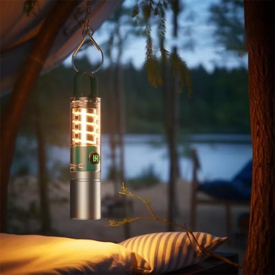 Lampe de camping | Rechargeable Ultra - Puissante - Maison Rangement Jardin
