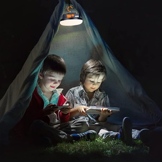 Lampe de camping | Ultra-puissante Rechargeable - Maison Rangement Jardin