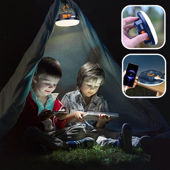 Lampe de camping | Ultra-puissante Rechargeable - Maison Rangement Jardin
