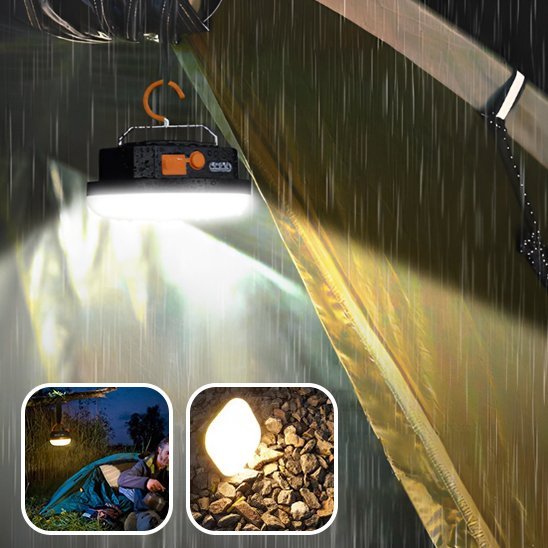 Lampe de camping | Ultra-puissante Rechargeable - Maison Rangement Jardin