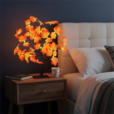Lampe de chevet design | Élégance Nocturne - Maison Rangement Jardin