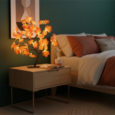 Lampe de chevet design | Élégance Nocturne - Maison Rangement Jardin