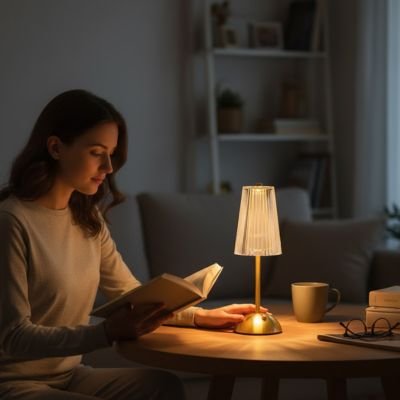 Lampe de table rechargeable | LuminEssence - Maison Rangement Jardin