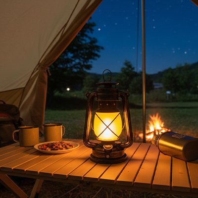 Lampe pour camping | Ultra - légère étanche rechargeable - Maison Rangement Jardin