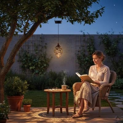 Lanterne solaire | Écologique - Maison Rangement Jardin