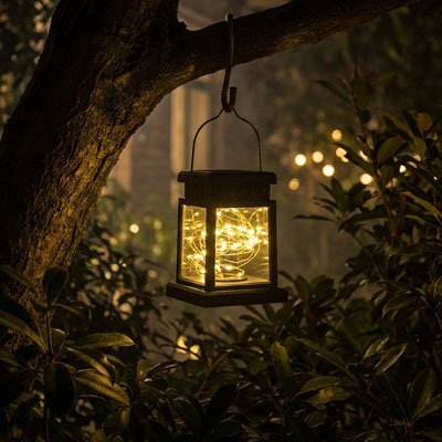 Lanterne solaire extérieur | Écologique - Maison Rangement Jardin