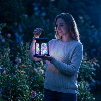 Lanterne solaire extérieur | Écologique - Maison Rangement Jardin