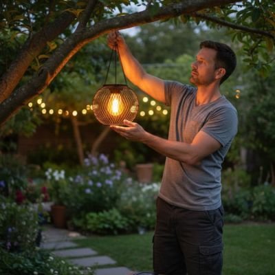Lanterne solaire | Écologique - Maison Rangement Jardin