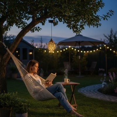 Lanterne solaire | Écologique - Maison Rangement Jardin