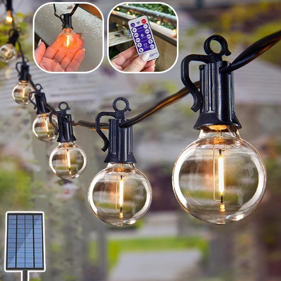 Guirlande lumineuse extérieur | Ambiance Magique - Maison Rangement Jardin