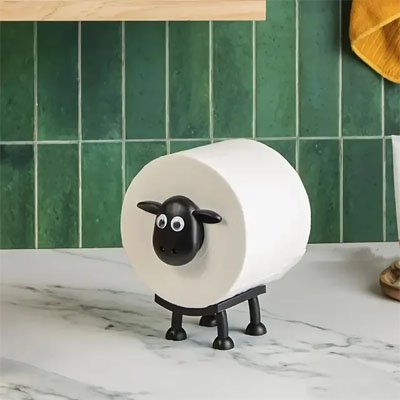 Porte papier toilette | Fixation Facile - Maison Rangement Jardin