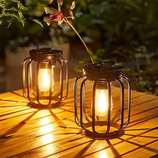 Lanterne solaire | Ecolight - Maison Rangement Jardin