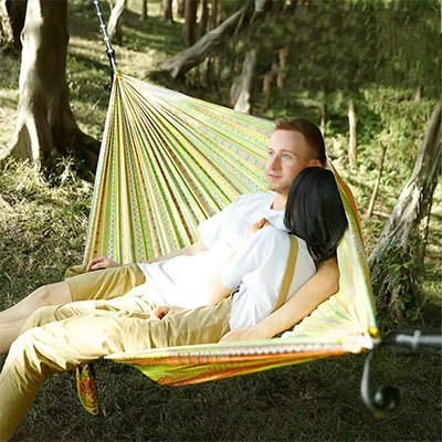 Hamac suspendu | Tropical Multicolore - Maison Rangement Jardin