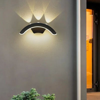 Applique murale extérieure | Design Luminance - Maison Rangement Jardin