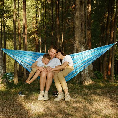 Hamac suspendu | Tropical Multicolore - Maison Rangement Jardin