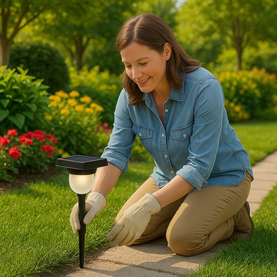 Lampe détecteur de mouvement exterieur solaire | EcoSécurité