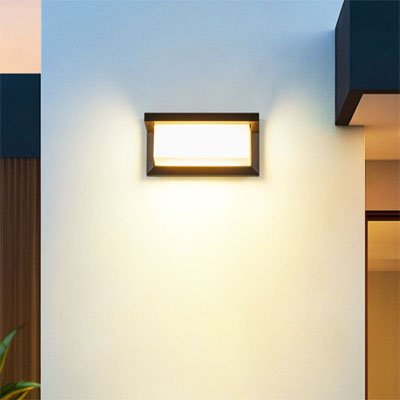 Applique murale pour extérieur | Design Résistante - Maison Rangement Jardin