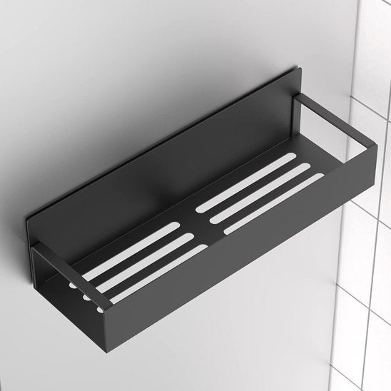 Étagère à épices | Métal noir mural - Maison Rangement Jardin