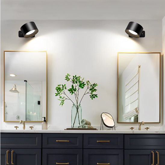 Applique murale chambre | Orientable 360° - Maison Rangement Jardin