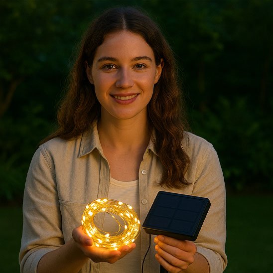 Guirlande solaire | ÉcoLumina