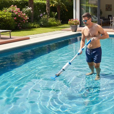 Aspirateur piscine balais | ClearVac - Maison Rangement Jardin