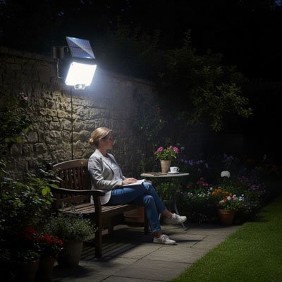 Lampe détecteur de mouvement | SecurHome - Maison Rangement Jardin