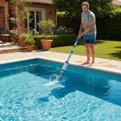 Aspirateur piscine balais | ClearVac - Maison Rangement Jardin