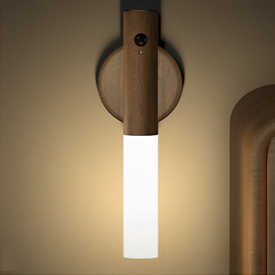 Applique murale chambre | Cylindrique Cuivre - Maison Rangement Jardin